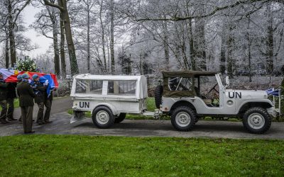 Een veteranen uitvaart in Zwolle